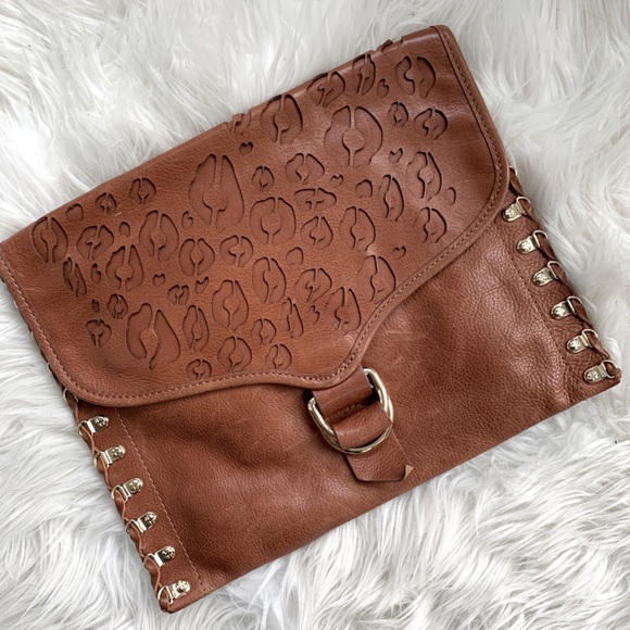 Rebecca Minkoff Handbags - Brown Leather Rebecca Minkoff Leather Clutch
